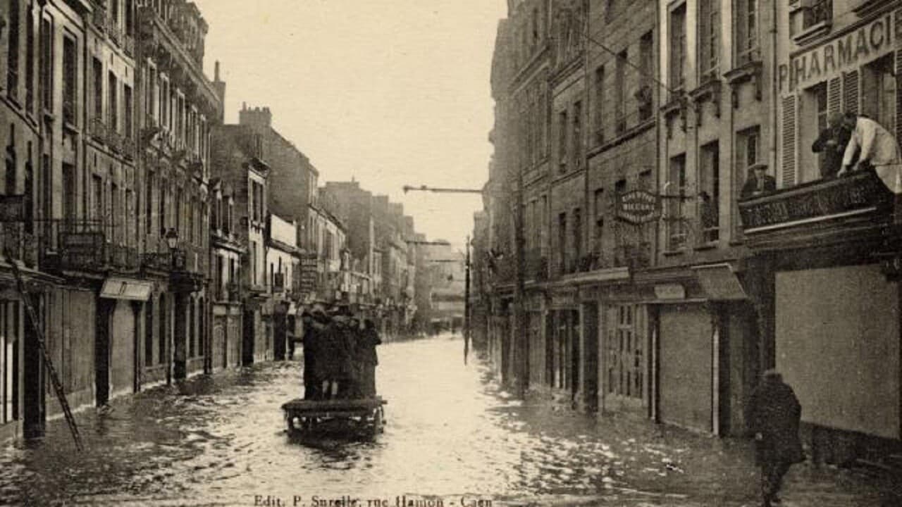 Caen 1926: Quand la nature rappelait sa force face à l'homme