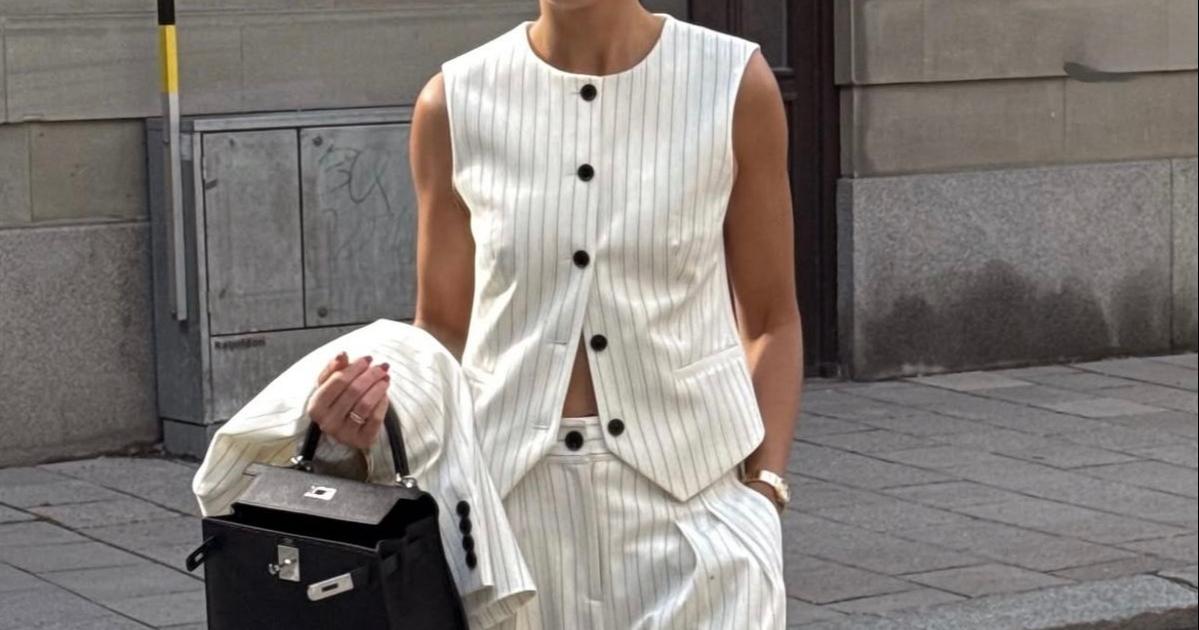 Blazer sans manches: notre terre, nos tissus, notre mode